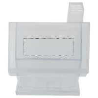 Zone de marquage Position 1 pour Tirelire maison "KOTTI" transparente personnalisable