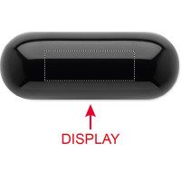 Zone de marquage Position 1 pour Ecouteurs sans fil personnalisés avec écran tactile "ZILO"