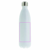 Zone de marquage Position 4 pour Bouteille isotherme STORA en acier inoxydable 1L personnalisée
