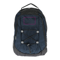 Zone de marquage Position 1 pour Sac à dos personnalisable en matière recyclée 25L SNOR avec cordon de serrage