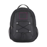 Zone de marquage Position 2 pour Sac à dos personnalisable en matière recyclée 25L SNOR avec cordon de serrage