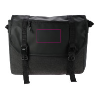 Zone de marquage Position 1 pour Sacoche personnalisée "STOF" 12 litres avec compartiment ordinateur