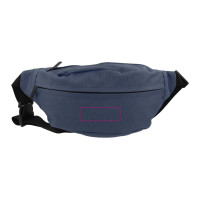 Zone de marquage Position 1 pour Sac banane personnalisé en matière recyclée RPET SMUKLI