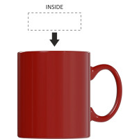 Zone de marquage Position 5 pour Mug en céramique coloré LAVINE personnalisé