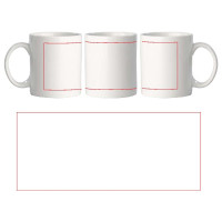 Zone de marquage Position 4 pour Mug 300 mL LORIM personnalisé