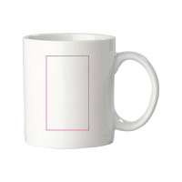 Zone de marquage Position 5 pour Mug 300 mL LORIM personnalisé