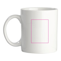 Zone de marquage Position 6 pour Mug 300 mL LORIM personnalisé