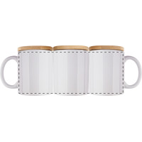 Zone de marquage Position 1 pour Mug en céramique 300 ml LEVAR personnalisé
