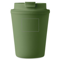 Zone de marquage Position 2 pour Gobelet PP 300 ml SANIR personnalisé