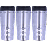 Zone de marquage Position 1 pour Tasse de voyage double paroi 280 ml LIMAR personnalisée