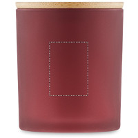 Zone de marquage Position 4 pour Bougie parfumée 120 gr VALOR personnalisée