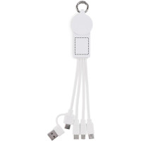 Zone de marquage Position 1 pour Câble de 2 en 1 de type C personnalisé Pune