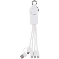 Zone de marquage Position 3 pour Câble de 2 en 1 de type C personnalisé Pune