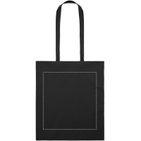 Zone de marquage Position 1 pour Sac shopping coton biologique ALBI personnalisé