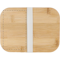 Zone de marquage Position 1 pour Lunch box en verre 800 ml avec couvercle bambou TARIS personnalisable