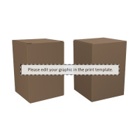 Zone de marquage Position 10 pour Lunch box en verre 800 ml avec couvercle bambou TARIS personnalisable