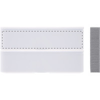 Zone de marquage Position 2 pour Lunch box antibactérienne 2 compartiments 700ml VIENNA personnalisable