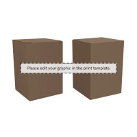 Zone de marquage Position 3 pour Boîte lunch sandwich 450 ml AUCHO personnalisée