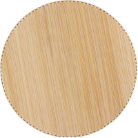 Zone de marquage Position 1 pour Boite repas ronde en verre et bambou 650ml personnalisable ALGO