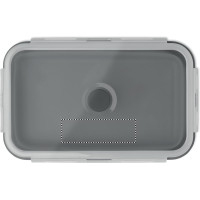 Zone de marquage Position 1 pour Boîte à lunch en silicone pliable GUARDA personnalisable