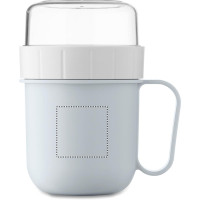 Zone de marquage Position 2 pour Gobelet en PP 450 ml LAGOS personnalisé