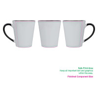 Zone de marquage Position 1 pour Mug sublimation 300 ml SINES personnalisé