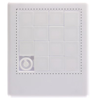 Zone de marquage Position 1 pour Mini puzzle en ABS recyclé DENIA personnalisé