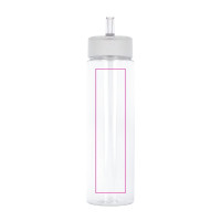 Zone de marquage Position 2 pour Gourde R-PET 600ml PADUA personnalisable avec logo