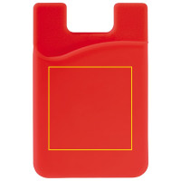 Zone de marquage Position 1 pour Porte-cartes adhésif pour smartphone LUCCA personnalisé