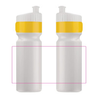 Zone de marquage Position 3 pour Bouteille de sport NOTO personnalisable avec logo