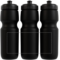 Zone de marquage Position 2 pour Gourde de sport 700 ml HAGEN personnalisée