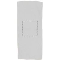 Zone de marquage Position 2 pour Serviette de sport absorbante FIGARI personnalisable