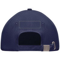 Zone de marquage Position 4 pour Casquette à 5 pans PUGU personnalisable avec logo