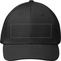 Zone de marquage Position 1 pour Casquette baseball à 6 panneaux GABU personnalisable avec logo