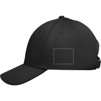 Zone de marquage Position 5 pour Casquette baseball à 6 panneaux GABU personnalisable avec logo