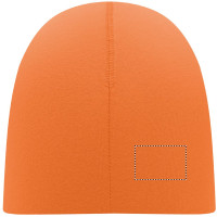 Zone de marquage Position 2 pour Bonnet en coton PAVU personnalisable avec logo