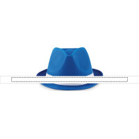 Zone de marquage Position 2 pour Chapeau de paille TESA personnalisable avec logo