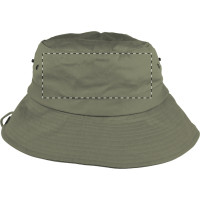 Zone de marquage Position 1 pour Chapeau MOBO personnalisable avec logo