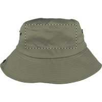 Zone de marquage Position 2 pour Chapeau MOBO personnalisable avec logo
