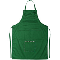 Zone de marquage Position 4 pour Tablier de cuisine ajustable NOSA personnalisable avec logo