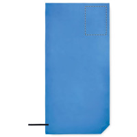 Zone de marquage Position 2 pour Serviette de sport/plage en microfibre BOEO personnalisable avec logo