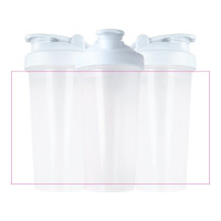 Zone de marquage Position 1 pour Bouteille shaker 700ml KIPO personnalisable