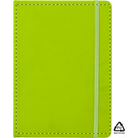 Zone de marquage Position 1 pour Carnet de notes pages lignées en PU recyclé GUEO personnalisable