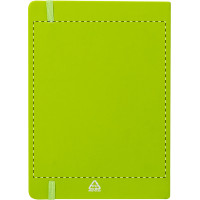 Zone de marquage Position 2 pour Carnet de notes pages lignées en PU recyclé GUEO personnalisable