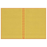 Zone de marquage Position 5 pour Cahier A5 FEZE personnalisable avec logo