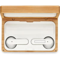 Zone de marquage Position 2 pour Écouteurs TWS avec étui powerbank MAPE personnalisé