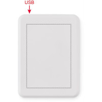 Zone de marquage Position 1 pour Powerbank 5000 mAh PUKE personnalisable avec logo