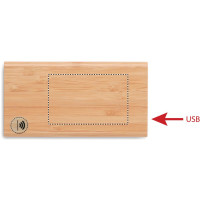 Zone de marquage Position 2 pour Powerbank et chargeur sans fil 6000 mAh LORE personnalisé