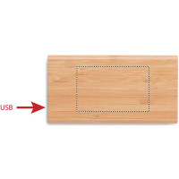 Zone de marquage Position 4 pour Powerbank et chargeur sans fil 6000 mAh LORE personnalisé