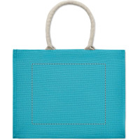 Zone de marquage Position 4 pour Sac shopping en jute VURU personnalisé